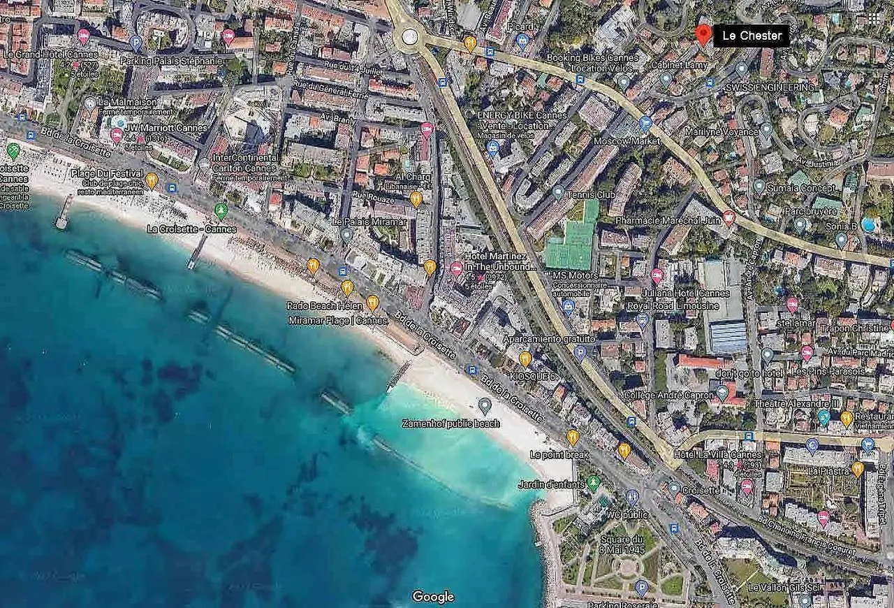 Le Chester Appartement 3 Pieces Cannes Proche Croisette Bord De Mer Apartmán